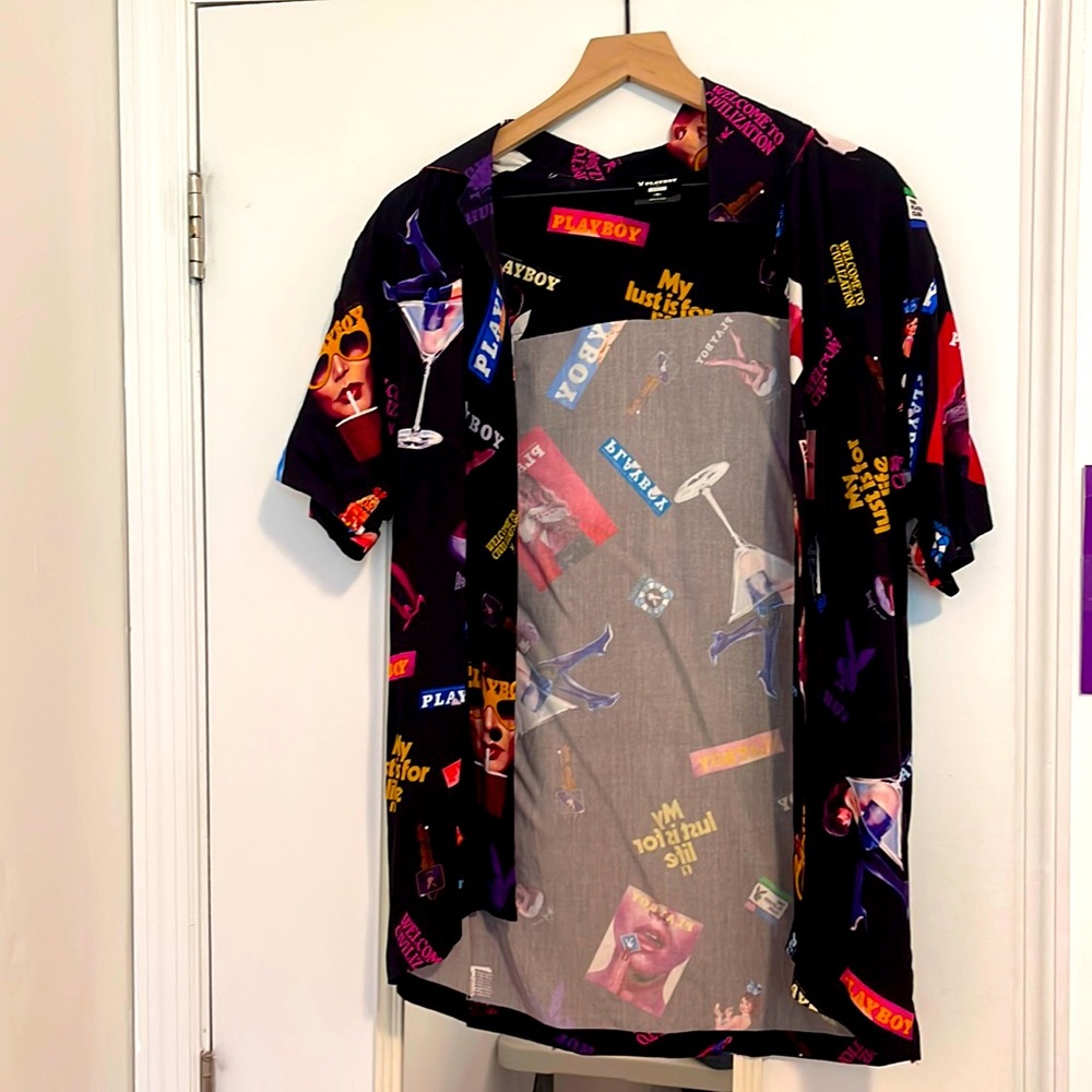 HUF x Playboy button down